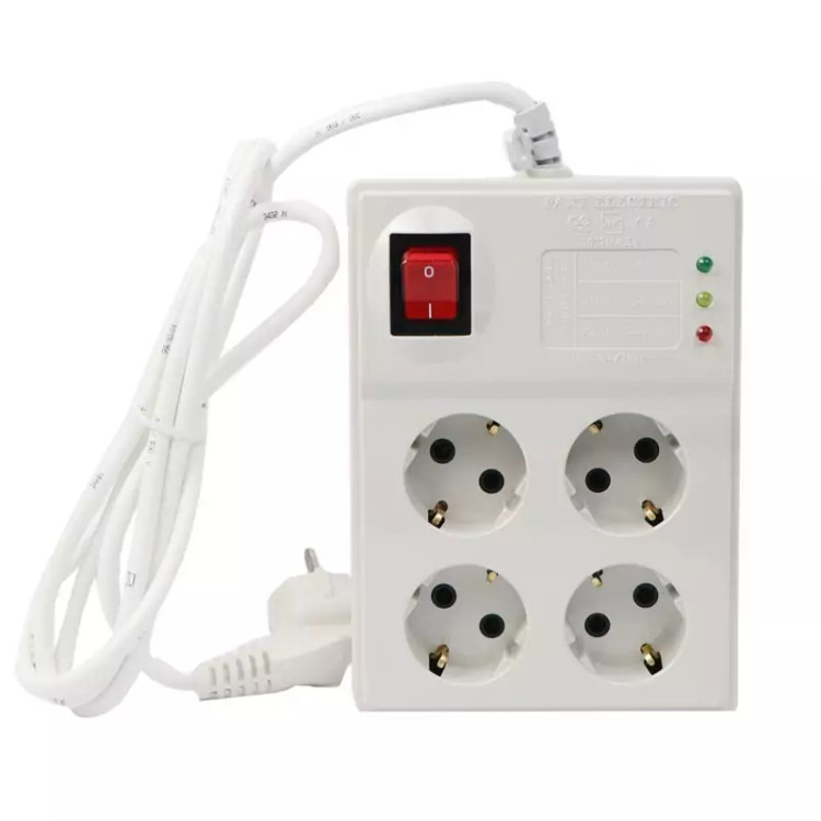 محافظ برق کامپیوتر 4 خانه ارت دار پارت الکتریک با کابل 1.8 متری (2سال گارانتی)