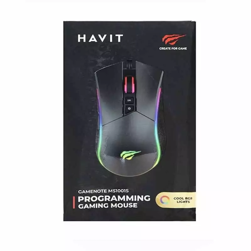 ماوس گیمینگ هَویت مدل MS1001S