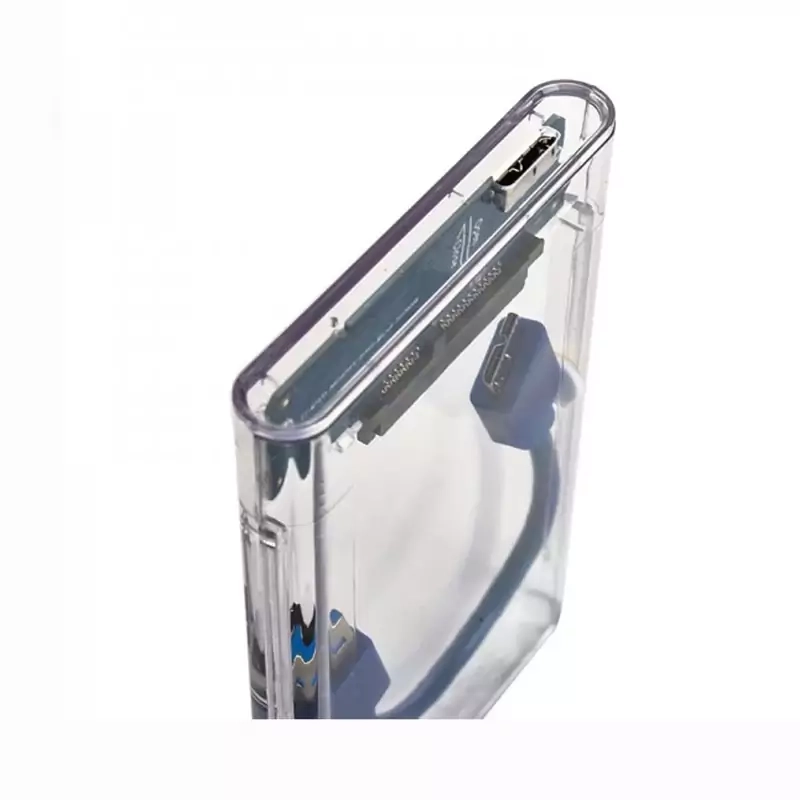 باکس هارد شفاف 2.5 اینچی Type C USB3.0