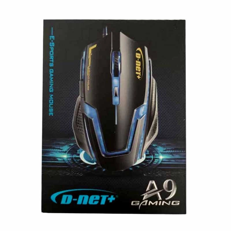 ماوس سیم دار گیمینگ دی نت ( D-Net ) مدل A9