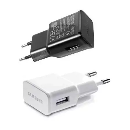 شارژر فست شارژ سامسونگ ( Samsung ) مدل Galaxy S10 سفید یا مشکی صد در صد اورجینال