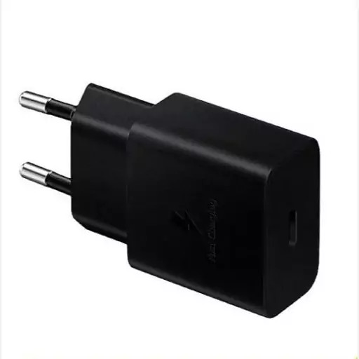شارژر گوشی 15 وات سامسونگ با کابل دو سر Type C اورجینال صد در صد ( گارانتی 6 ماهه ای تی لینک)