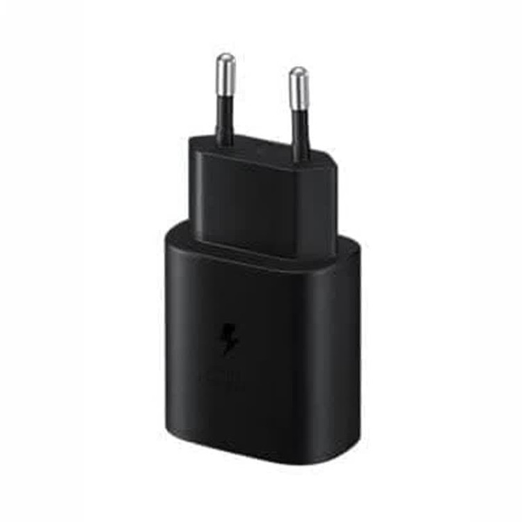 شارژر گوشی 25 وات سامسونگ با کابل دو سر Type C اورجینال صد در صد ( گارانتی 6 ماهه پاریان پایا)