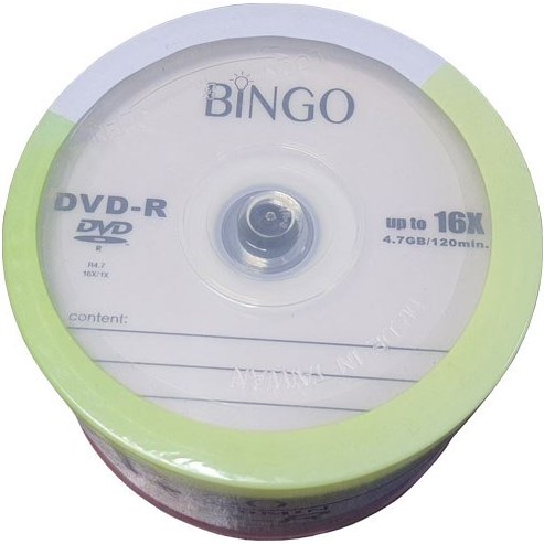 دی وی دی خام بینگو شیرینگ 50 عددی (BINGO)