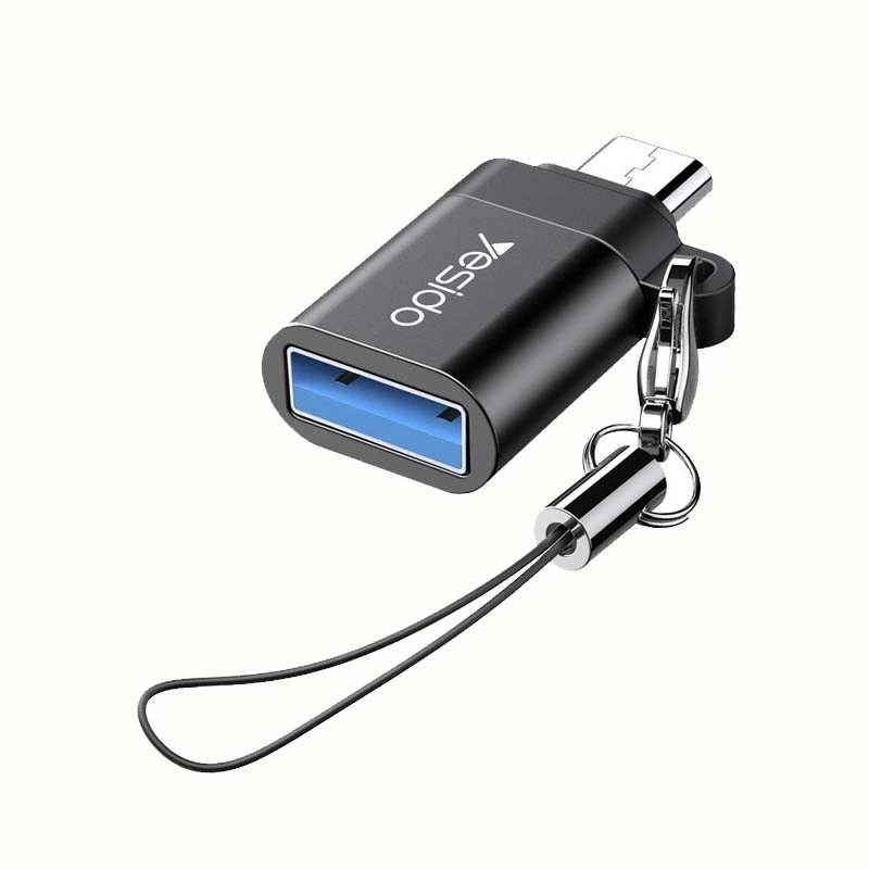 تبدیل MicroUSB به USB OTG یسیدو(YESIDO) مدل GS07