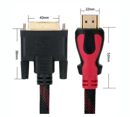 کابل تبدیل HDMI به DVI گلداسکار(GOLD OSCAR) طول 3 متر