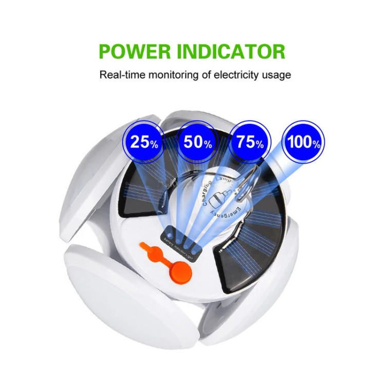 چراغ شارژی خورشیدی مدل JD-2029 اورجینال