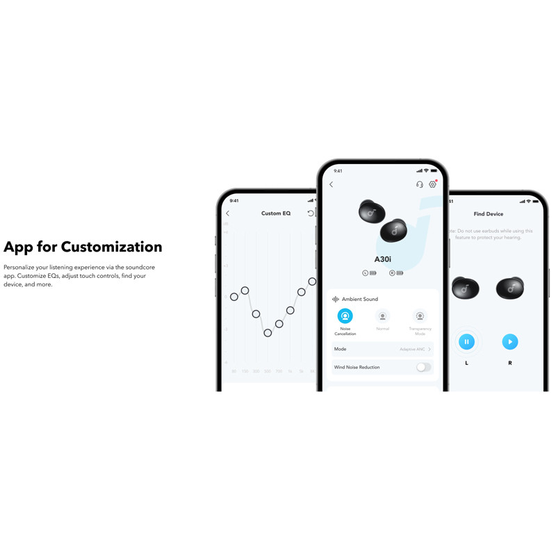 ایرپادز (هدفون بی سیم) انکر (ANKER) Soundcore A30i مدل A3958H11 ( 18 ماه گارانتی ایستا)