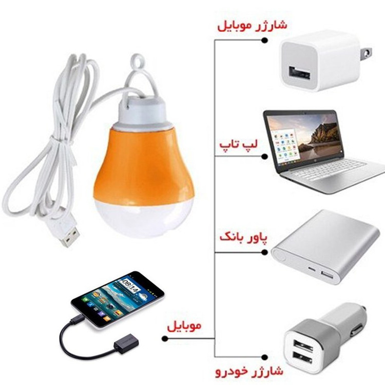 لامپ LED قابل حمل D-net مدل DT-432