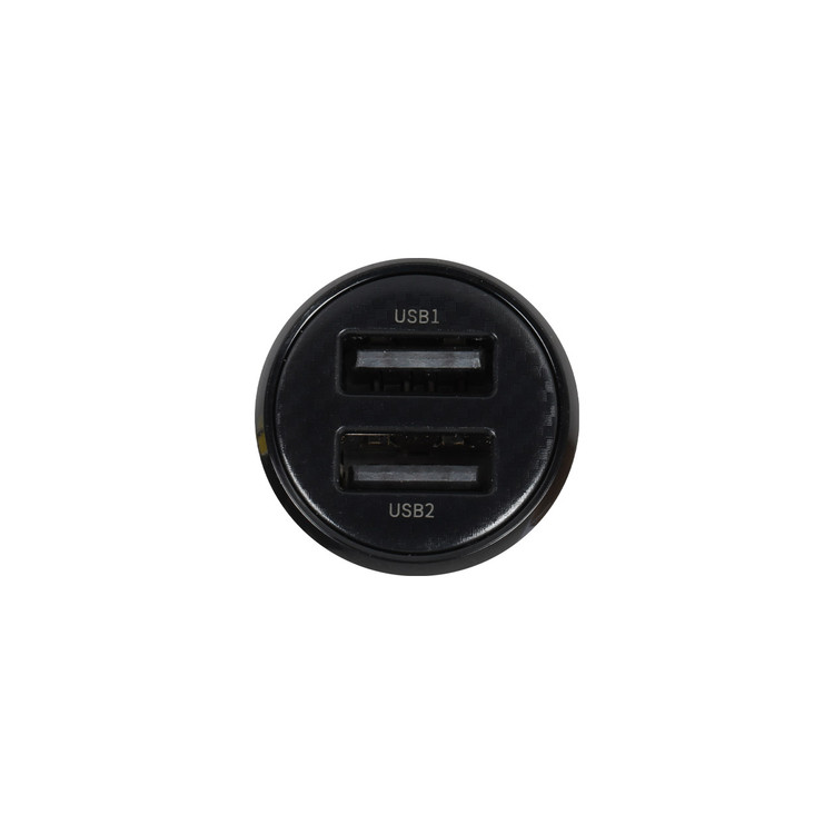 شارژر فندکی فست دو پورت Baseus مدل Grain Pro CCXML-U - مشکی (گارانتی آونگ)