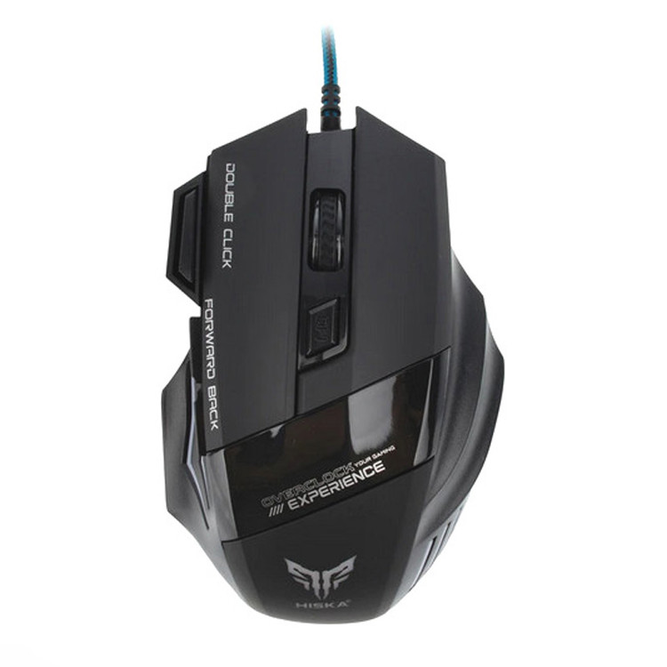 ماوس مخصوص بازی با سیم هیسکا مدل HX-MOG310 ( گارانتی 12 ماهه هیسکا سرویس)