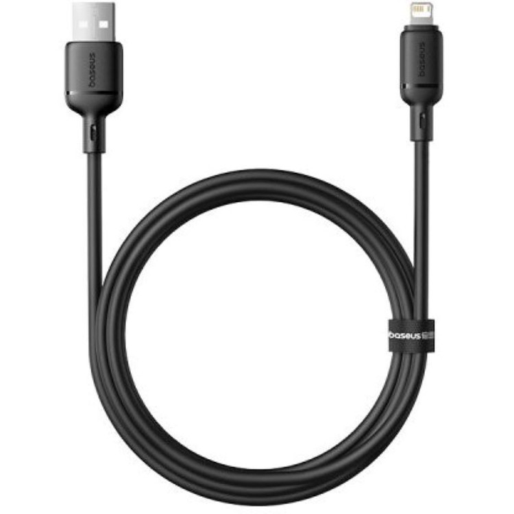 کابل شارژر اپل USB به Lightning باسئوس ( Baseus) طول 1 متر ( گارانتی 24 ماهه آونگ )کابل شارژر اپل USB به Lightning باسئوس ( Baseus) طول 1 متر ( گارانتی 24 ماهه آونگ )