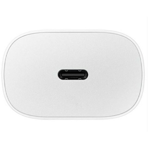 شارژر اصلی 25 وات سامسونگ ( Samsung ) صد در صد اورجینال رنگ سفید (گارانتی 6 ماهه پارتیان)
