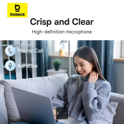 قیمت خرید هندزفری تایپ سی باسئوس مدل CZ18 با گارانتی 24 ماه آونگ