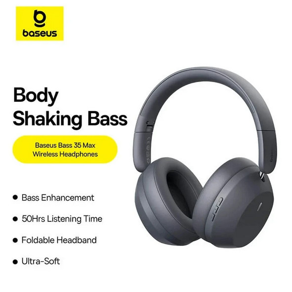هدفون باسئوس مدل BODY SHAKNG BASS 35 MAX با گارانتی 24 ماهه آونگ