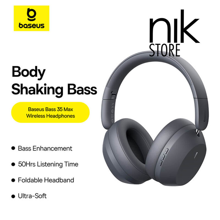 هدفون باسئوس مدل BODY SHAKNG BASS 35 MAX با گارانتی 24 ماهه آونگ