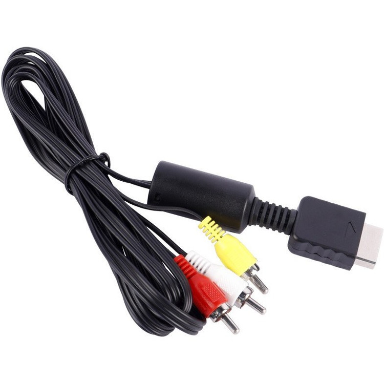 کابل تصویر اورجینال پلی استیشن 1 و 2 طول 1.5 متر ( اورجینال )