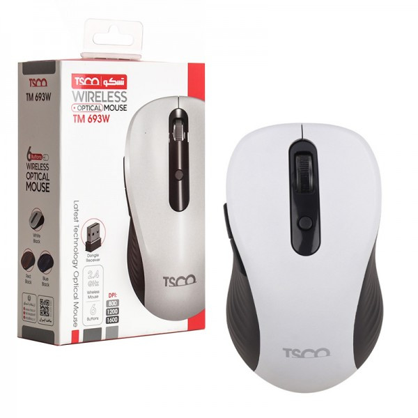 موس بی سیم تسکو (TSCO) مدل TM 693W (گارانتی 12 ماهه توسن سیستم شرق )