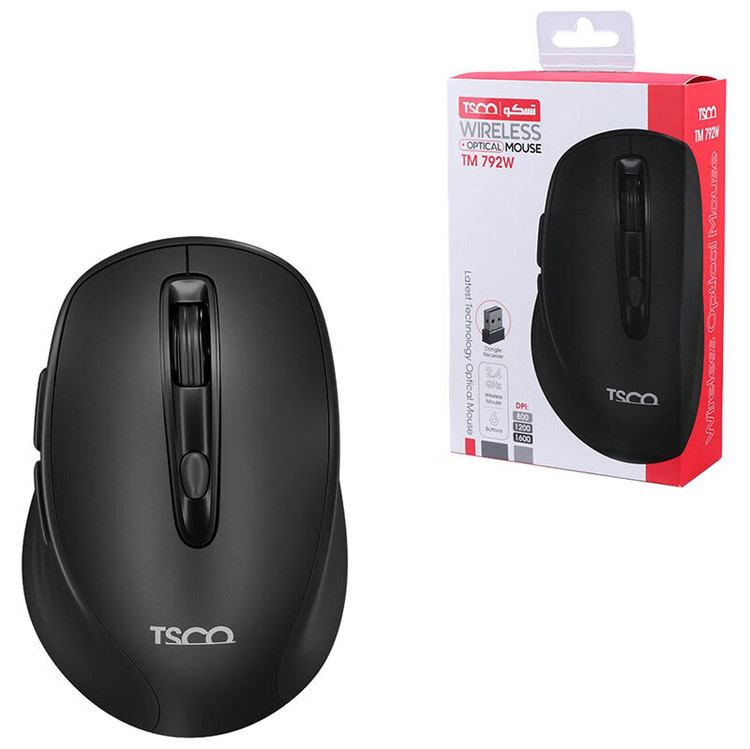 ماوس شارژی بی سیم بلوتوثی تسکو (TSCO) مدل TSCO TM794BT (گارانتی 12 ماهه توسن سیستم شرق )