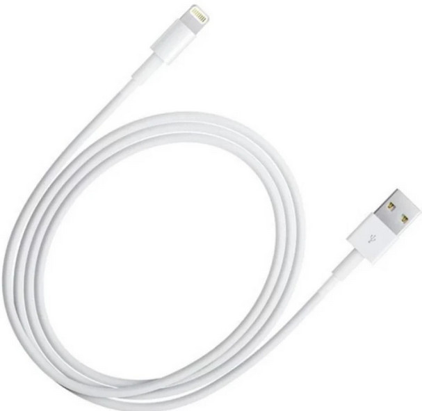 کابل شارژر اپل USB به Lightning صدرصد اورجینال طول 1 متر