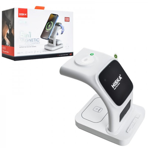 شارژر بی سیم هیسکا مدل HR-09 (گارانتی 6 ماهه هیسکا سرویس)