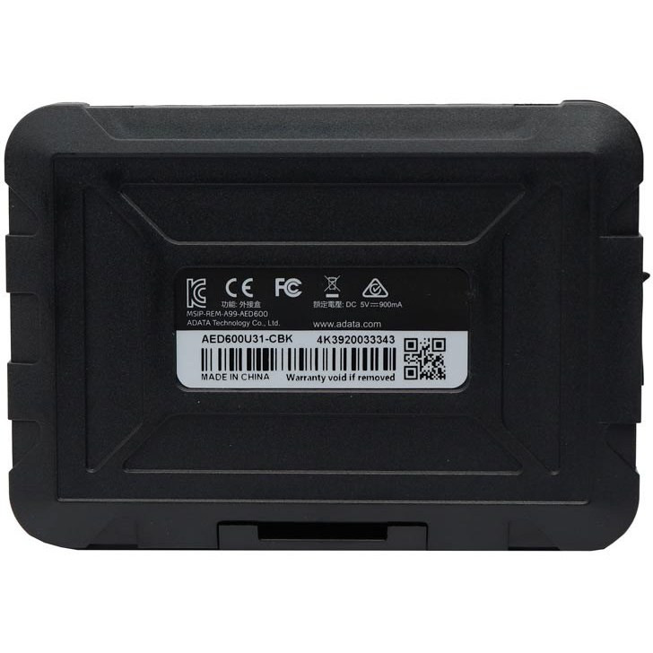 باکس هارد 2.5 اینچی ای دیتا ( ADATA ) مدل ED600 USB3.2 ( 18 ماه گارانتی آونگ )