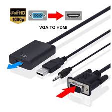 تبدیل تصویر VGA به HDMI انزو مدل VG-51 ( گارانتی 12 ماهه انزو)