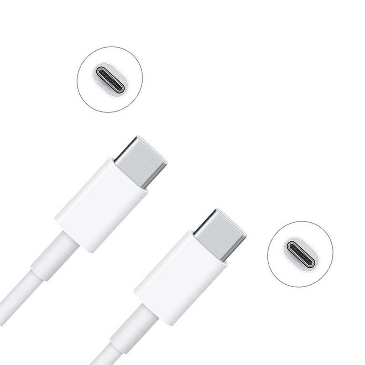 کابل شارژ Type-C به Type-C اورجینال سامسونگ مدل EP-DN980 رنگ سفید (سر جعبه ای-اصل ویتنام)