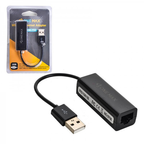 تبدیل Rj45 (Lan) To USB2.0 وان مکس (ONE MAX) مدل OM-154