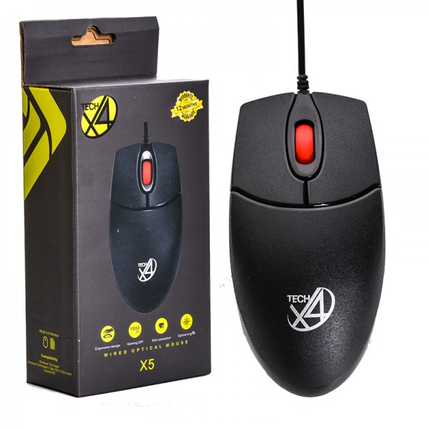 ماوس سیم دار ایکس فورتک (X4TECH) مدل X5