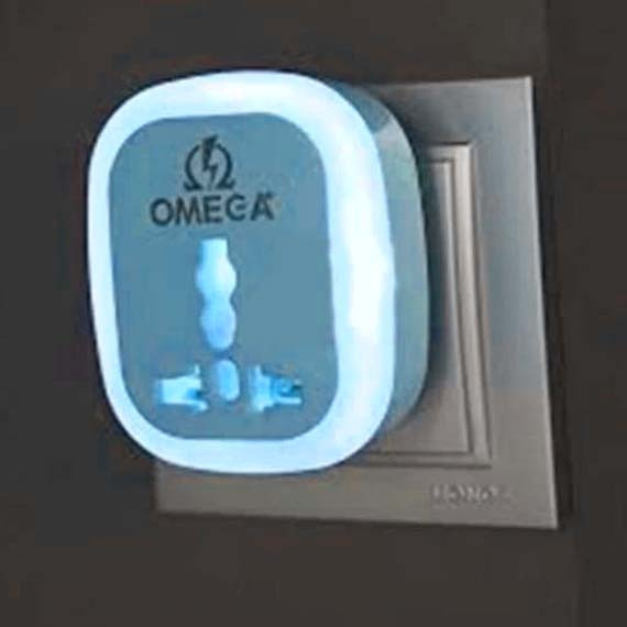 مبدل برق 3 به 2 اومگا ( OMEGA) مدل M101 ( گارانتی 36 ماهه امگا )