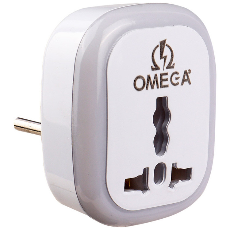 مبدل برق 3 به 2 اومگا ( OMEGA) مدل M101 ( گارانتی 36 ماهه امگا )