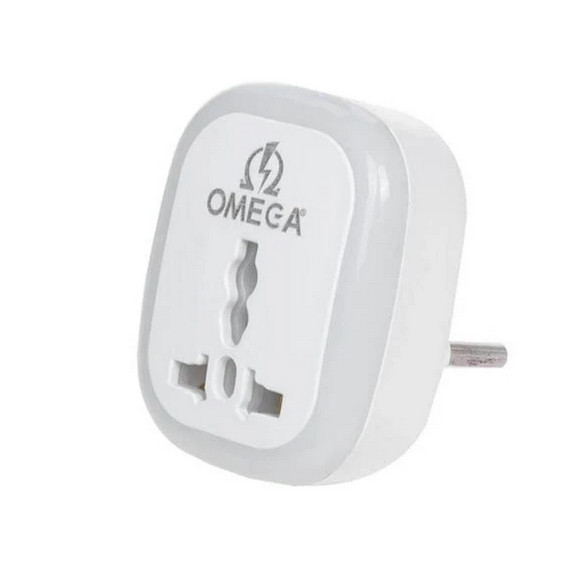 مبدل برق 3 به 2 اومگا ( OMEGA) مدل M101 ( گارانتی 36 ماهه امگا )