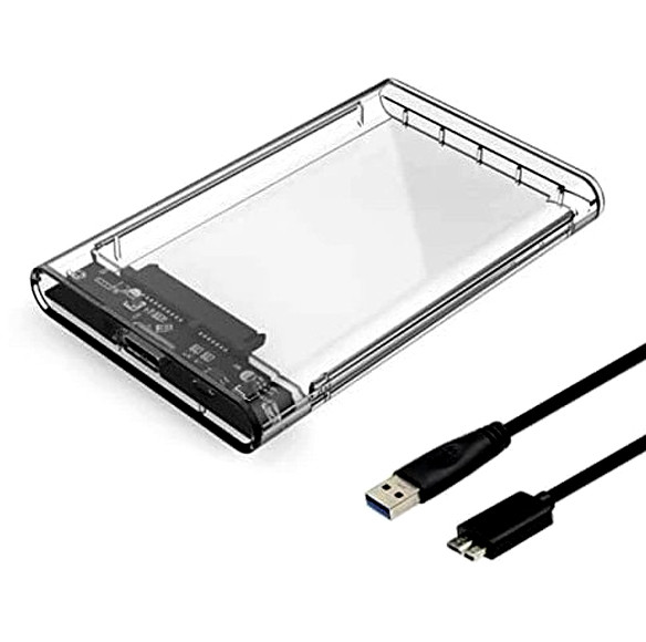 باکس هارد 2.5 اینچی شفاف دی نت ( D-NET ) مدل USB3.0 ( 6 ماه گارانتی دی نت)