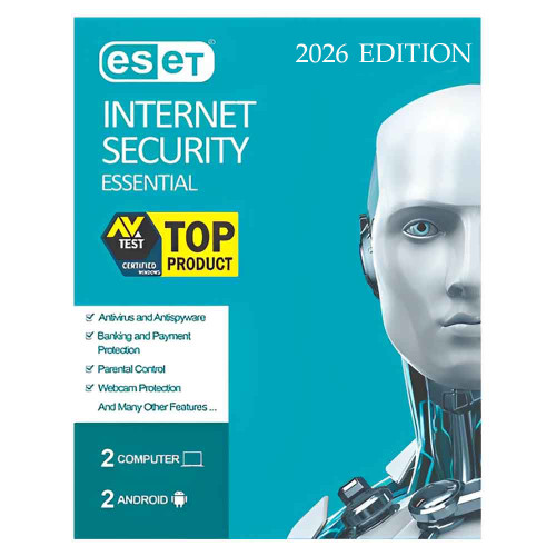 آنتی ویروس نود 32 ESET متین سافت 2026 ( دو کاربره )