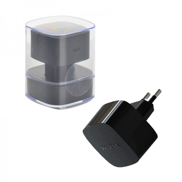 شارژر دیواری 25 وات هادرون( Hadron ) مدل C1011 رنگ مشکی (گارانتی 24 ماهه تعویض هادرون توان)