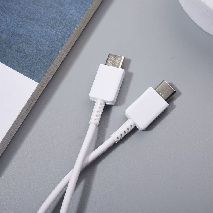 کابل شارژ سامسونگ ( SAMSUNG ) دو سر تایپ C اورجینال سریع و انتقال دیتا | پک اصلی Samsung