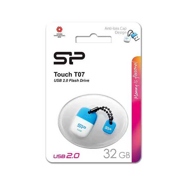 فلش سیلیکون پاور (Silicon Power) مدل Touch T07 ظرفیت 32 گیگ (گارانتی 60 ماهه گارانتی متین)