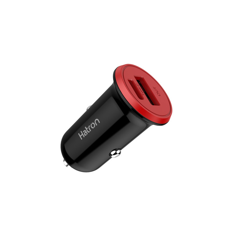 شارژر فندکی فست شارژ هترون مدل HCC2181PQ توان 20 وات به همراه کابل USB-C ( گارانتی 18 ماهه فور تیم)